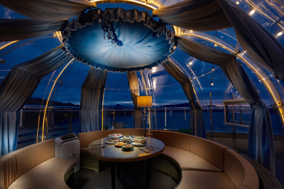 Under the Stars — private dining beneath the stars at Sun Moon Lake